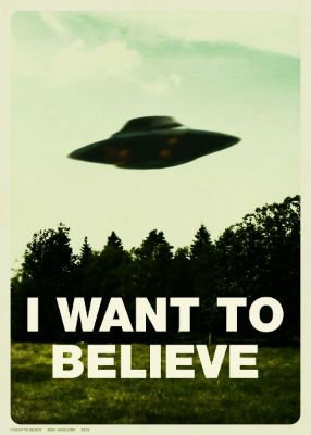 want to believe