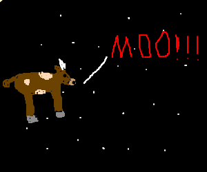 cows in space
