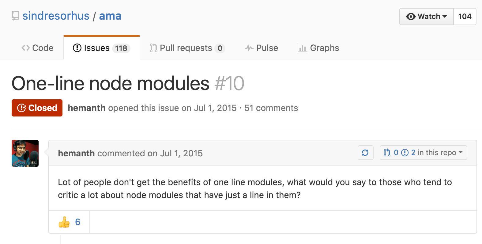 one-line-node-modules
